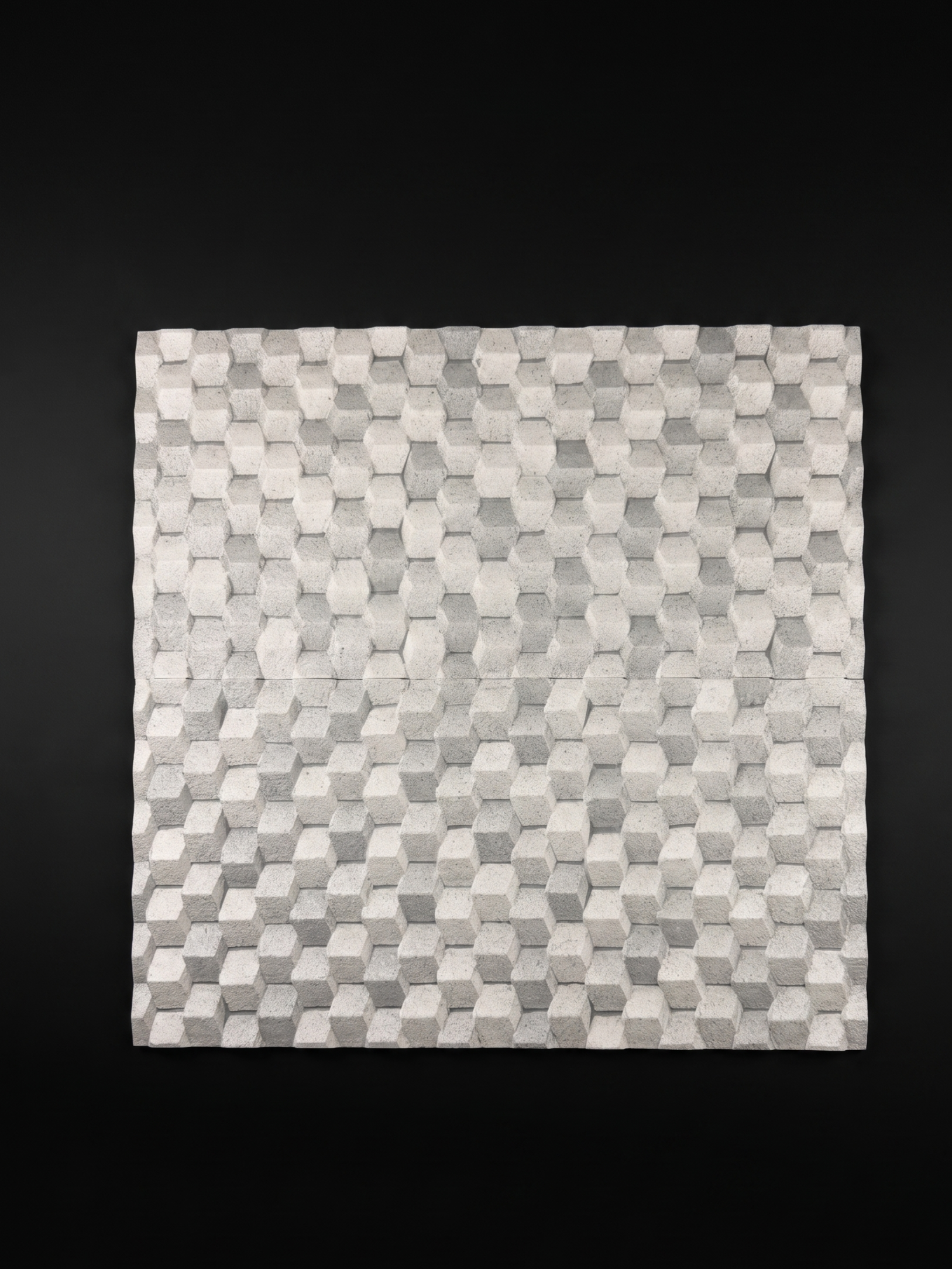 Fachada Relieve 3D Grey